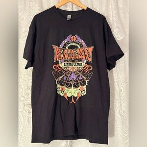 King Gizzard & The Lizard Wizard Graphic Band Tee Black Heavy Cotton XL
